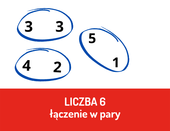 Liczba 6. Łączenie liczb w pary