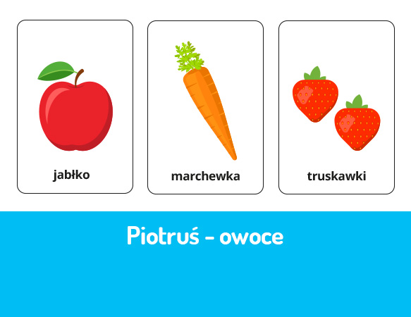 Piotruś - owoce