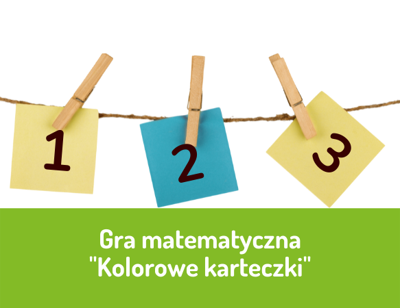 Liczba 10. Gra „Kolorowe karteczki”