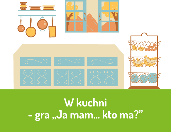 W kuchni – gra „Ja mam..., kto ma...?”