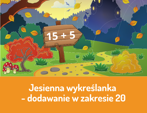 Jesienna wykreślanka