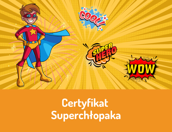 Certyfikat Superchłopaka