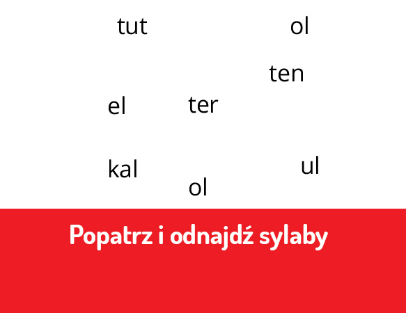 Popatrz i odnajdź sylaby