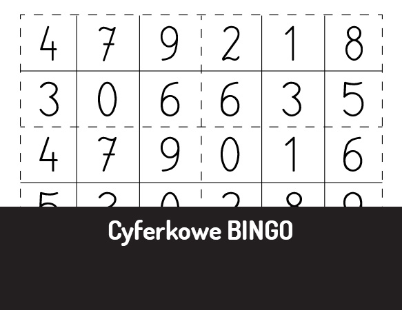 Cyferkowe BINGO