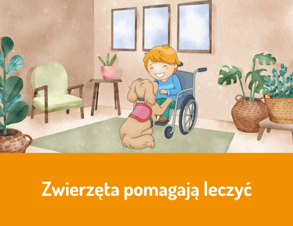 Zwierzęta pomagają leczyć