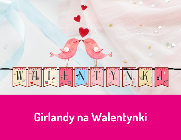 Girlandy na Walentynki