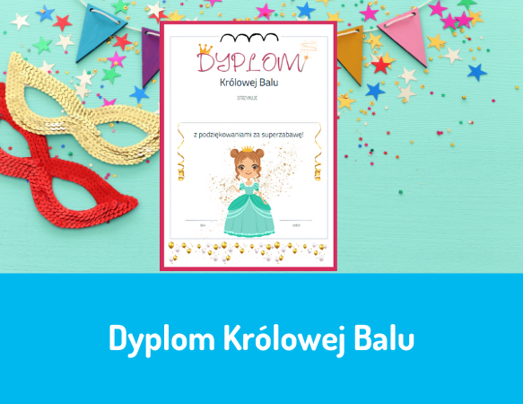 Dyplom Królowej Balu