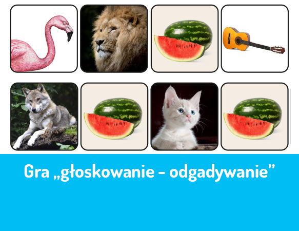 Gra głoskowanie – odgadywanie