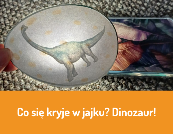 Co się kryje w jajku? Dinozaur!