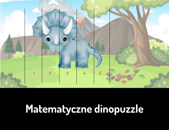 Matematyczne dinopuzzle