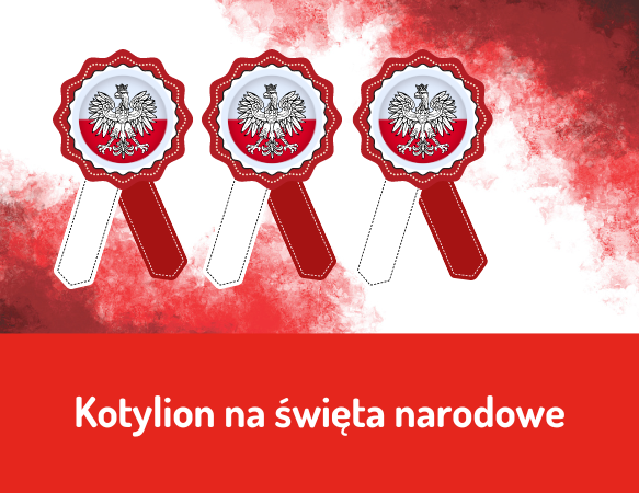 Kotylion na święta narodowe