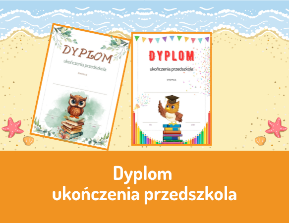 Dyplom ukończenia przedszkola