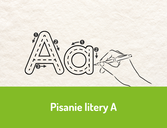 Pisanie litery A