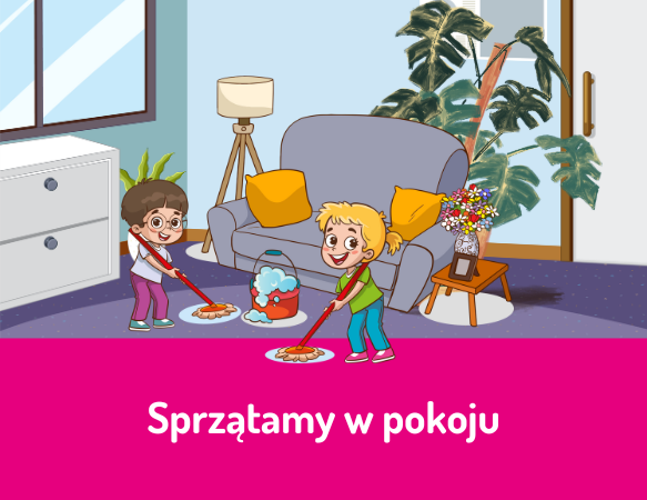 Sprzątamy w pokoju