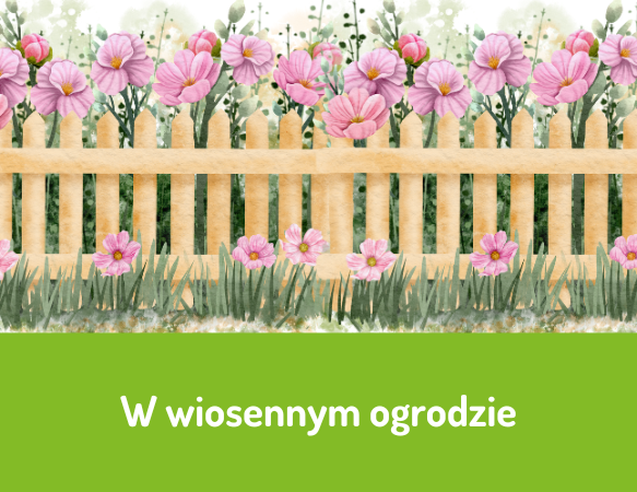 W wiosennym ogrodzie