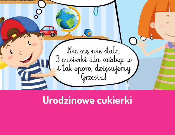 Urodzinowe cukierki