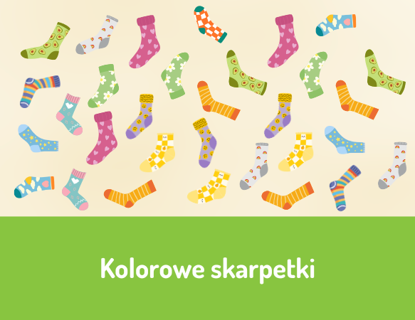 Kolorowe skarpetki