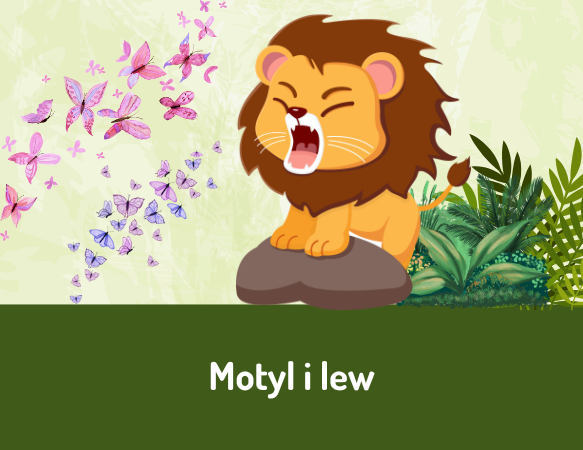 Motyl i lew