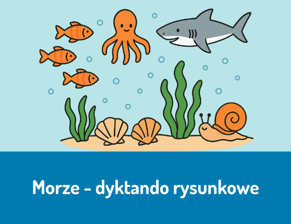 Morze - dyktando rysunkowe