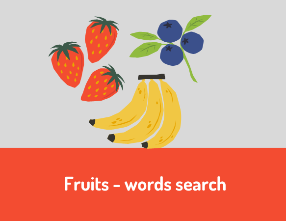 Food - words search