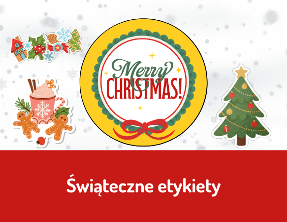 Świąteczne etykiety