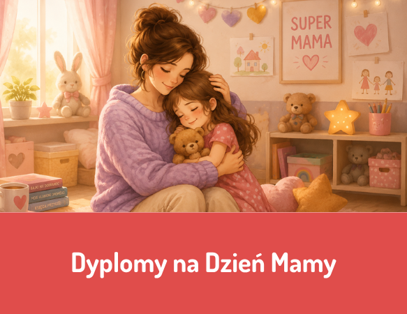 Dyplomy na Dzień Mamy
