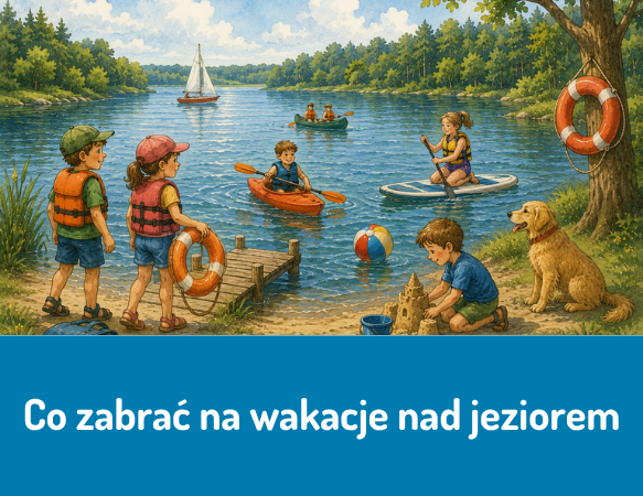 Co zabrać na wakacje nad jeziorem
