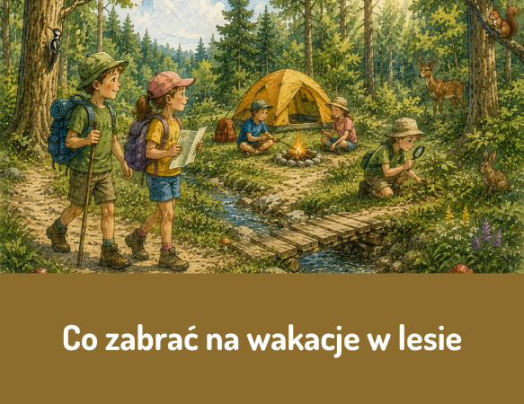 Co zabrać na wakacje w lesie