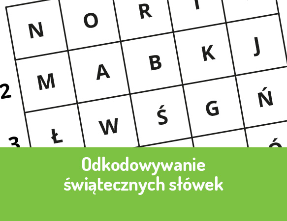 Odkodowywanie świątecznych słówek