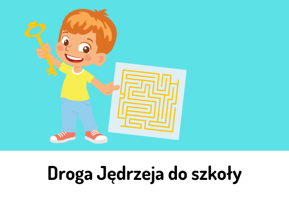 Droga Jędrzeja do szkoły - labirynt