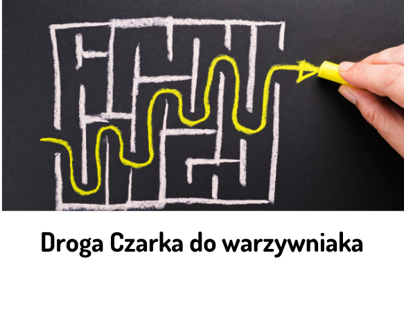 Droga Czarka do warzywniaka - labirynt