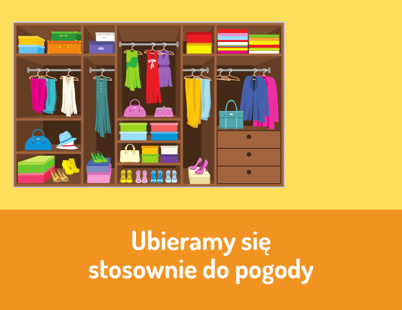 Ubieramy się stosownie do pogody