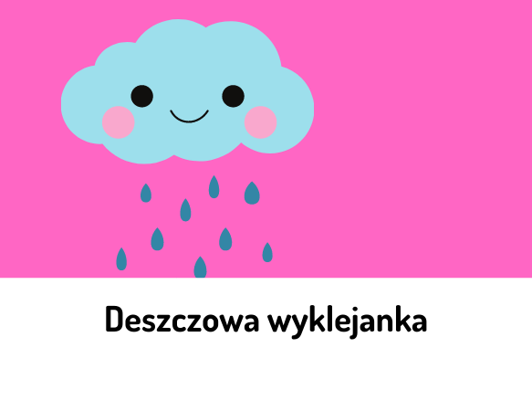 Deszczowa wyklejanka