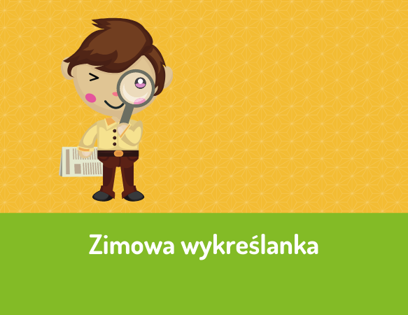 Zimowa wykreślanka