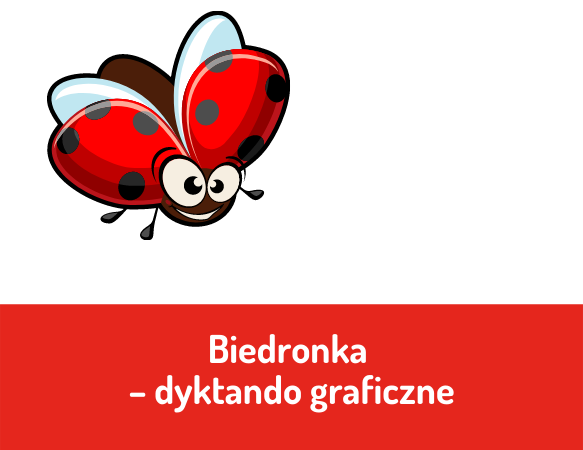 Biedronka – dyktando graficzne