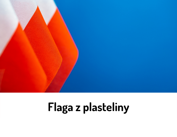 Flaga z plasteliny