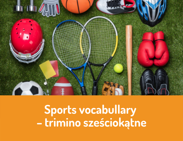 Sports vocabullary – trimino sześciokątne