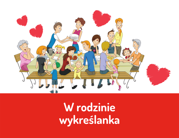 W rodzinie - wykreślanka