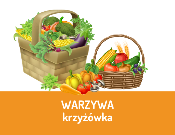 Warzywa. Krzyżówka