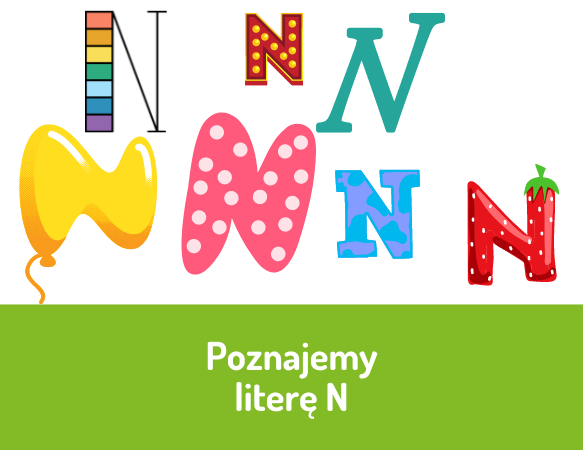 Poznajemy literę N