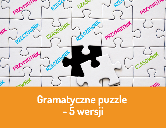 Gramatyczne puzzle – 5 wersji