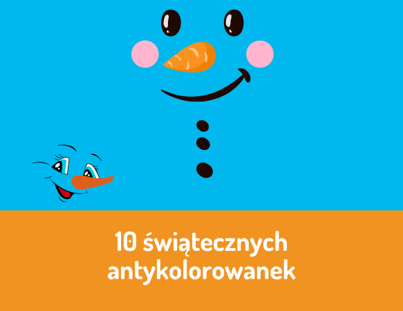 10 świątecznych antykolorowanek