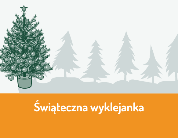 Świąteczna wyklejanka