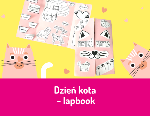 Dzień kota – lapbook