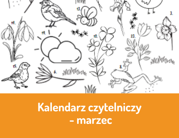 Kalendarz czytelniczy - marzec