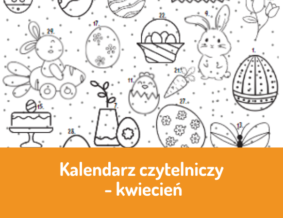 Kalendarz czytelniczy - kwiecień