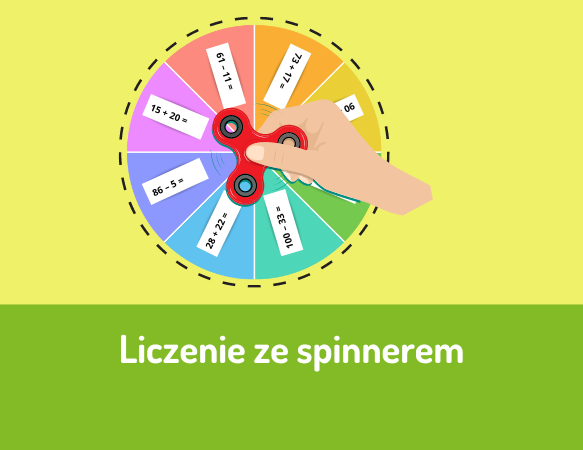 Gra „Liczenie ze spinnerem”