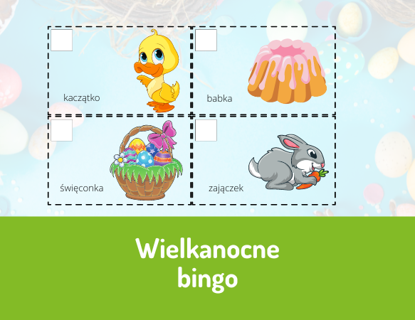 Wielkanocne bingo