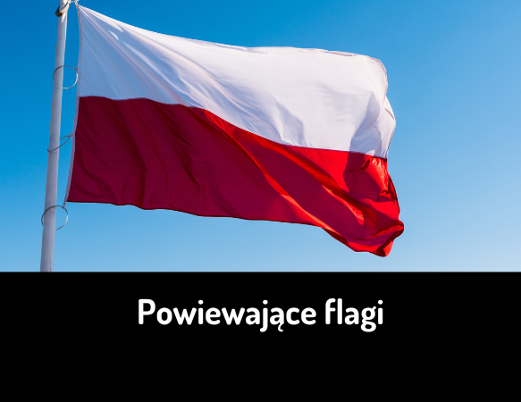 Powiewające flagi