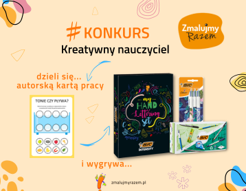 Konkurs pt. „KREATYWNY NAUCZYCIEL dzieli się…”